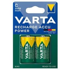 VARTA 3000MAH ŞARJLI C PİL 2Lİ