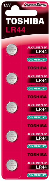 TOSHIBA LR44 ALKALİN PİL 5Lİ