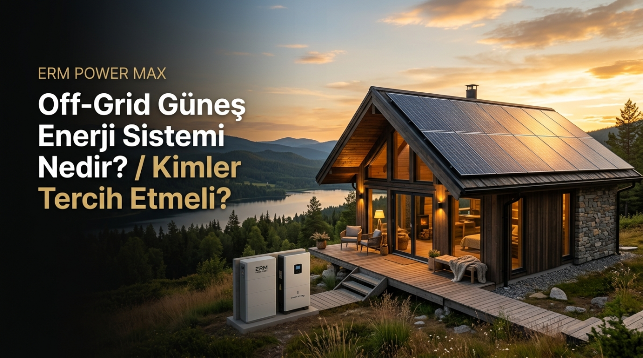 Off-Grid Güneş Enerji Sistemi Nedir? Kimler Tercih Etmeli?