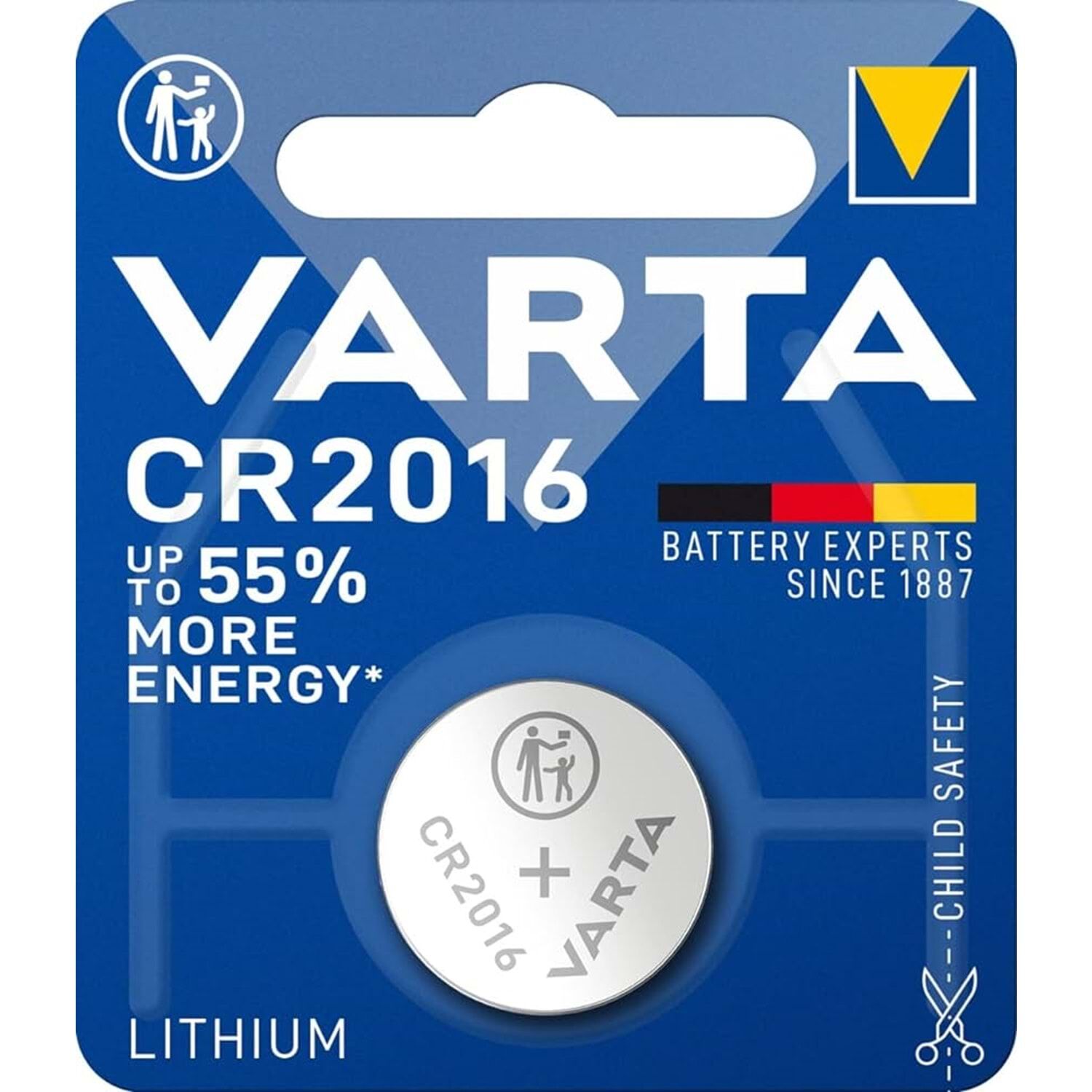 VARTA CR2016 TEKLİ LİTHİUM PİL