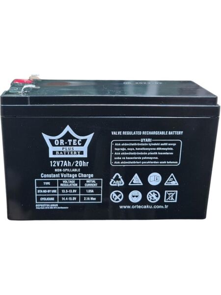 OR-TEC 12V7AH AKÜ