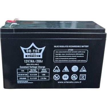 OR-TEC 12V7AH AKÜ