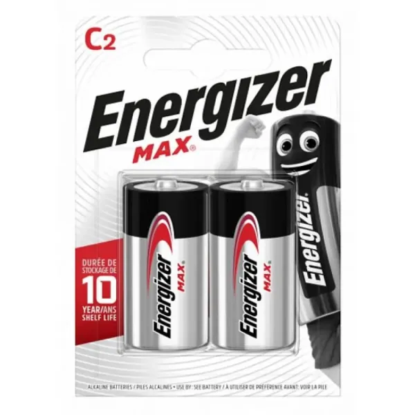 ENERGİZER MAX C PİL 2Lİ