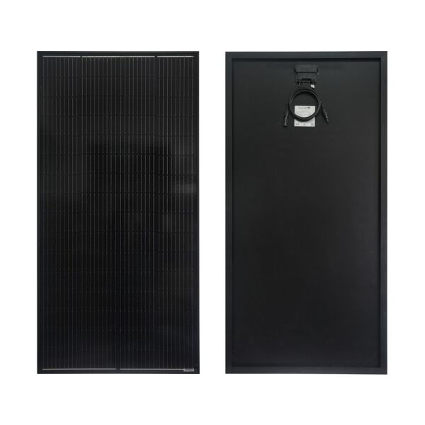 Apex 205W HalfCut Monokristal Full Black Güneş Paneli