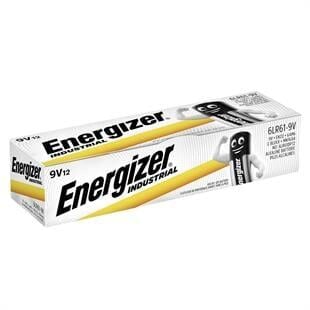 ENERGİZER ENDÜSTRİEL 9V PİL 12Lİ