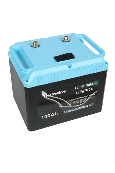 Electrozirve 12.8V 100Ah Lityum (LiFePO4) Batarya