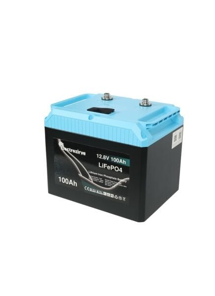 Electrozirve 12.8V 100Ah Lityum (LiFePO4) Batarya