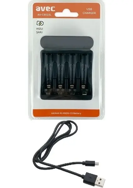 AVEC AV-C9023L ŞARJ CİHAZI