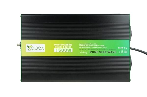 Electrozirve Apex 1500W Şarjlı Tam Sinüs İnverter 24V