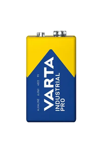 VARTA ENDÜSTRİYEL 9V PİL 20Lİ