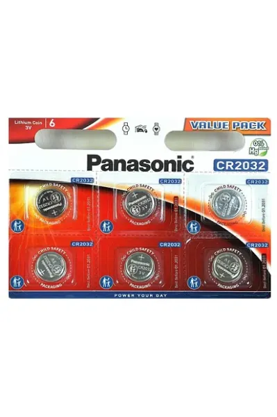 PANASONİC CR2032 6LI PİL