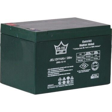 OR-TEC 12V14AH JEL AKÜ