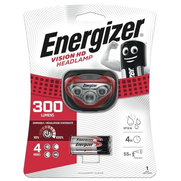 ENERGİZER 300 LÜMEN KAFA FENERİ