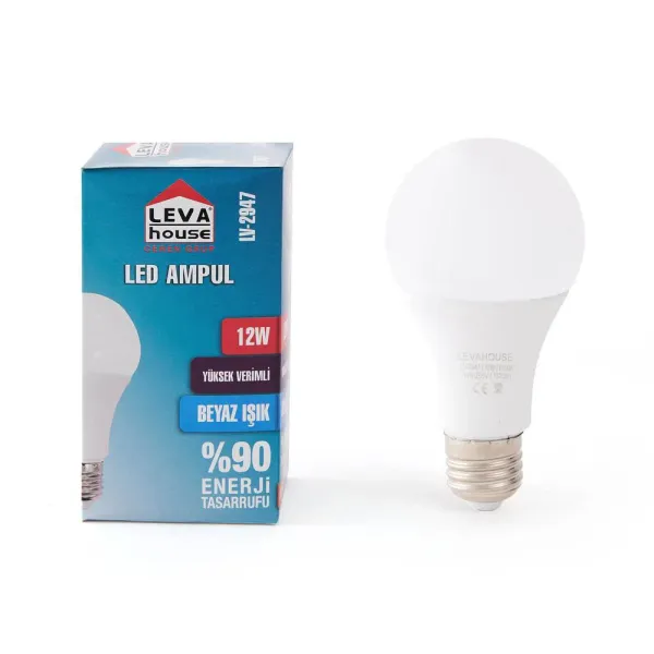 LEVA AMPUL LED 12W BEYAZ IŞIK LV-2947