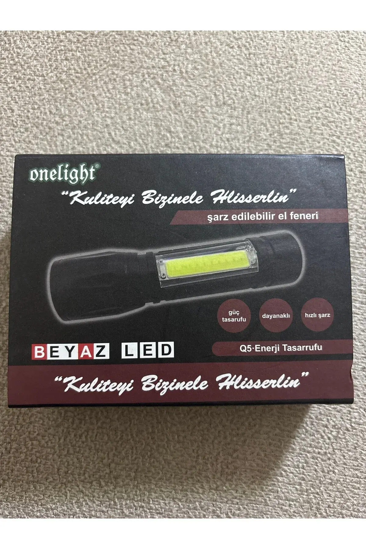 ONELİGHT OL-P19 5800 LÜMEN ŞARJLI EL FENERİ