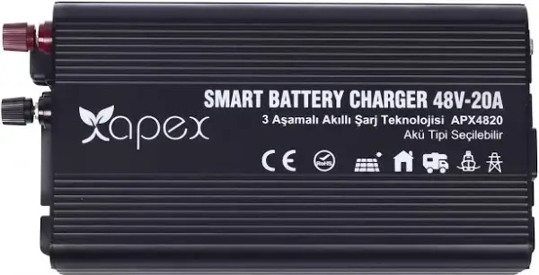 APEX 48V20A SMART AKÜ ŞARJ CİHAZI APX4820