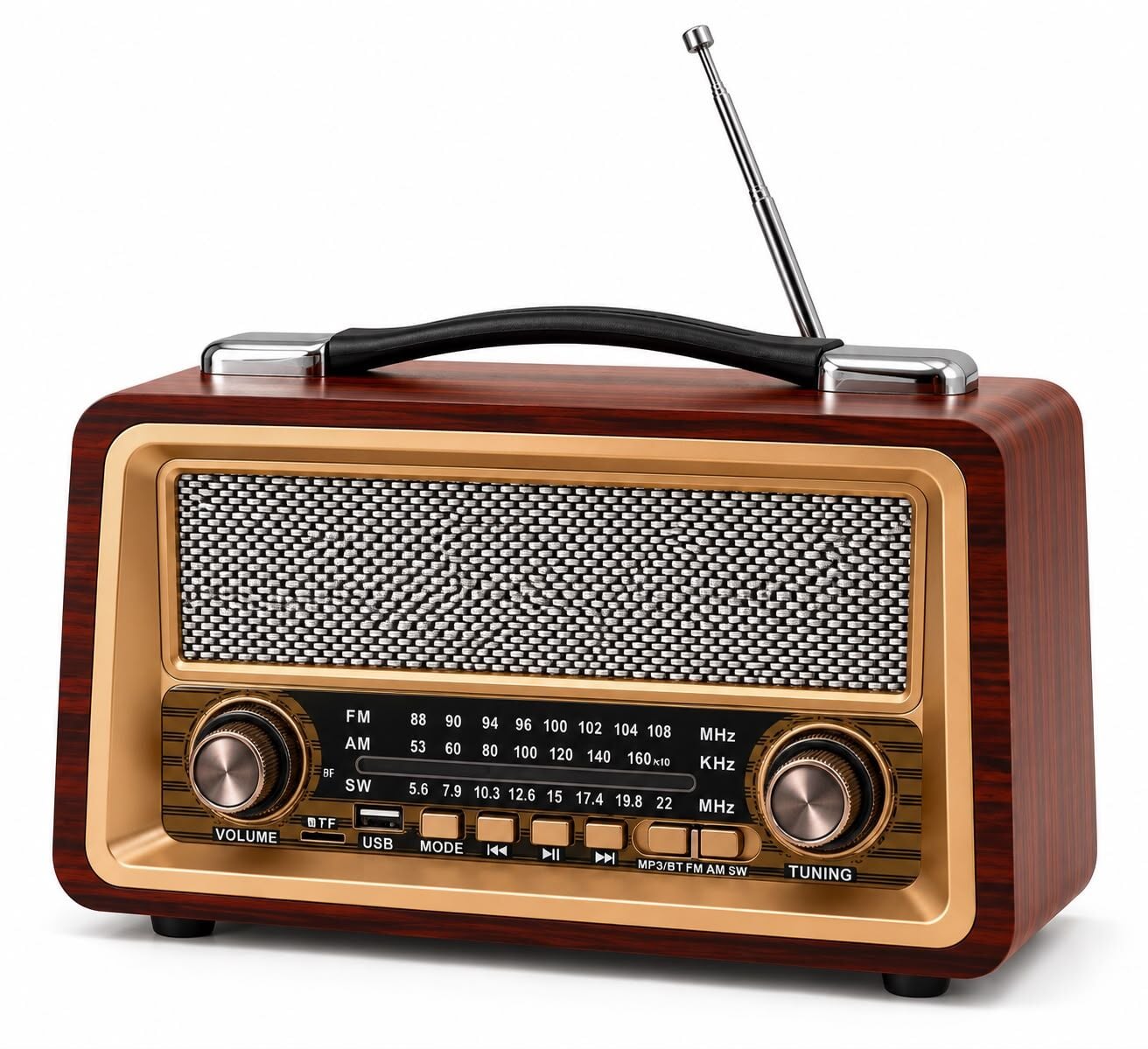 GOLD SİLVER GS-1340 USB RADYO