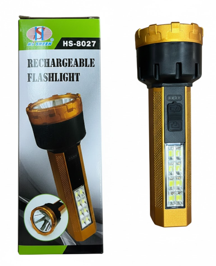 Hİ-SHEEN HS-8027 ŞARJLI EL FENERİ
