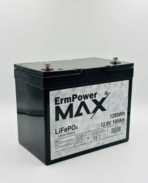 ERM POWER MAX 12.8V100AH LİFEPO4 AKÜ