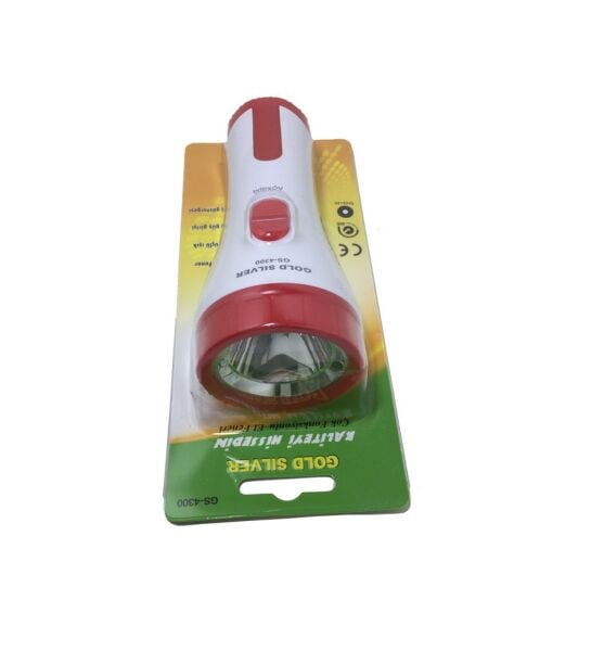 GOLD SİLVER GS-4300F METAL ŞARJLI FENER 60W