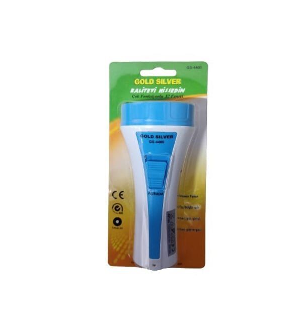 GOLD SİLVER GS-4400 METAL ŞARJLI FENER 100W