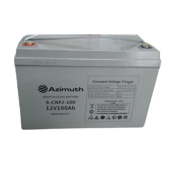 AZİMUTH 12V100AH JEL AKÜ