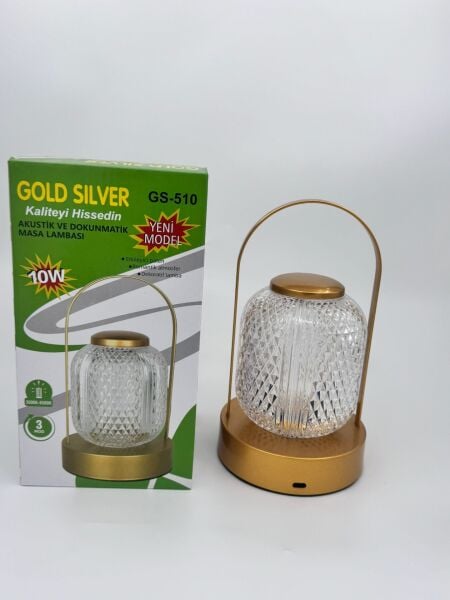 GOLD SİLVER GS-510 DEKORATİF MASA LAMBASI