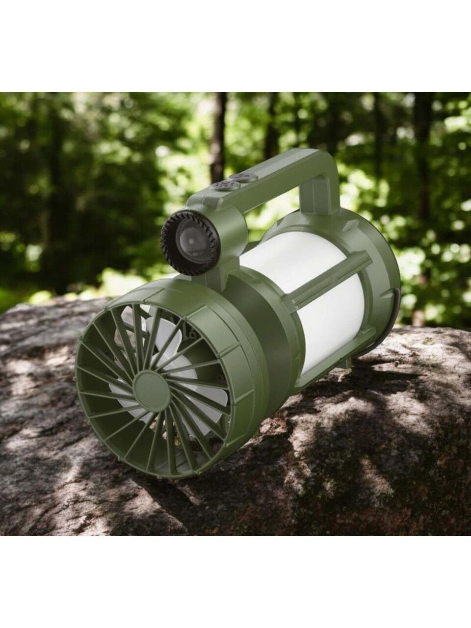 PANTHER PT-576 ŞARJLI SOLAR FANLI KAMP LAMBASI