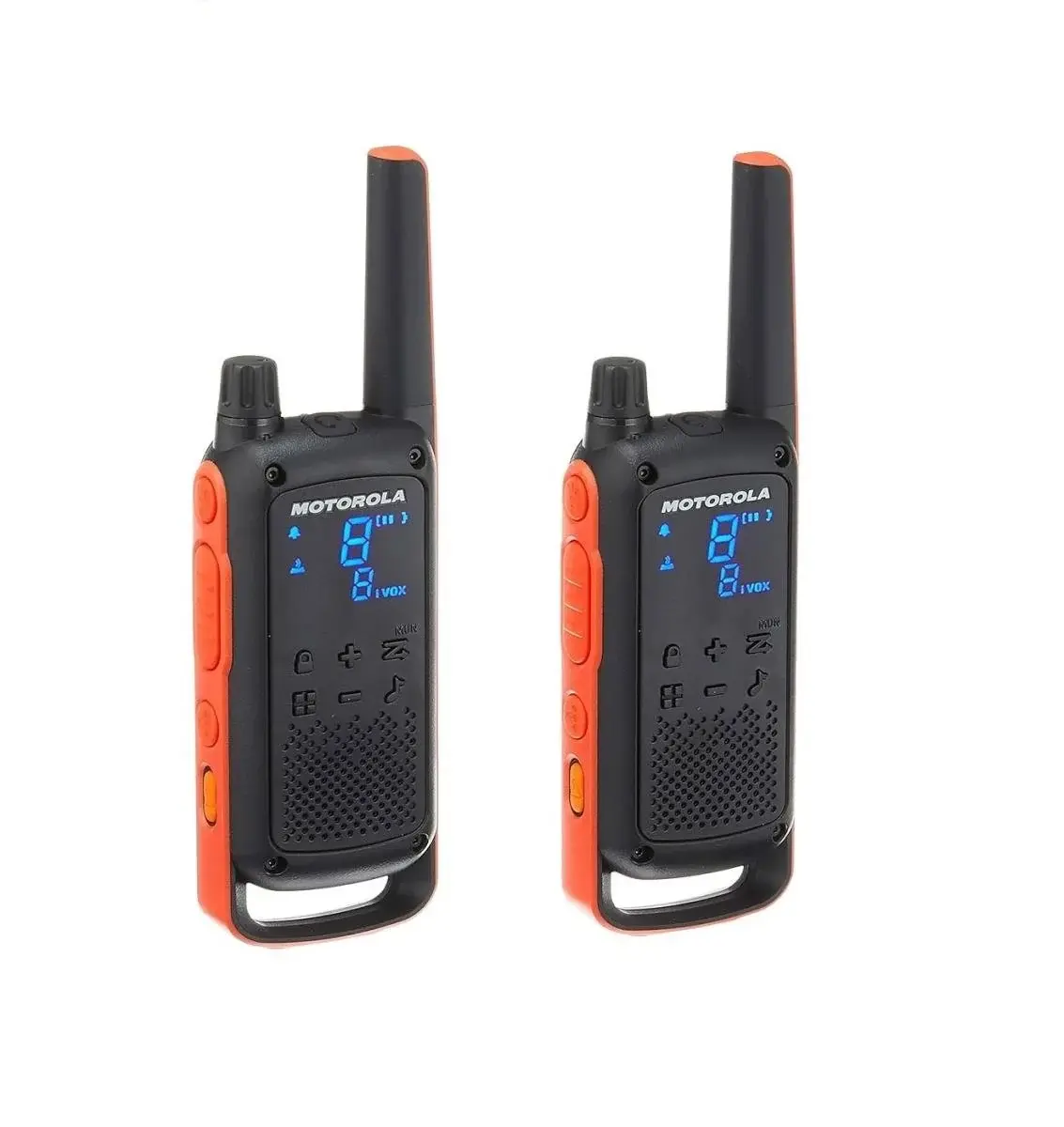 MOTOROLA T82 TELSİZ İKİLİ SET SİYAH-KIRMIZI