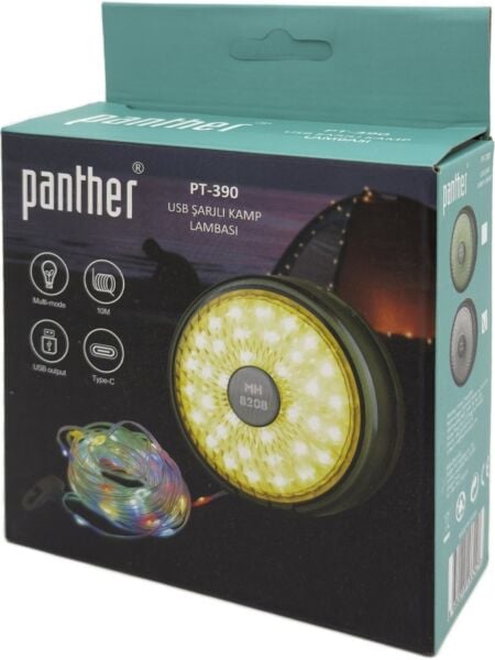 PANTHER PT-390 USB ŞARJLI KAMP LAMBASI