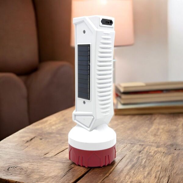 PANTHER PT-9930 USB ŞARJLI SOLAR EL FENERİ