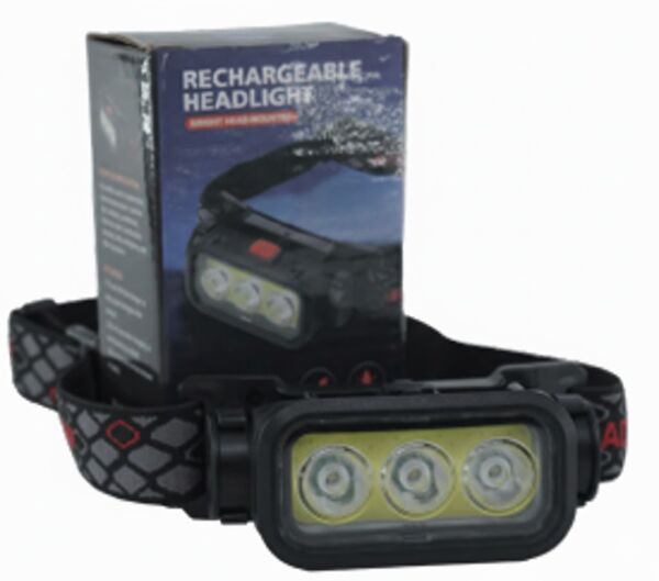 RECHARGEABLE HEADLIGHT KAFA LAMBASI