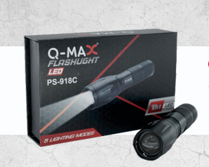 Q-MAX PS-918C 10W FLASHLİGHT EL FENERİ