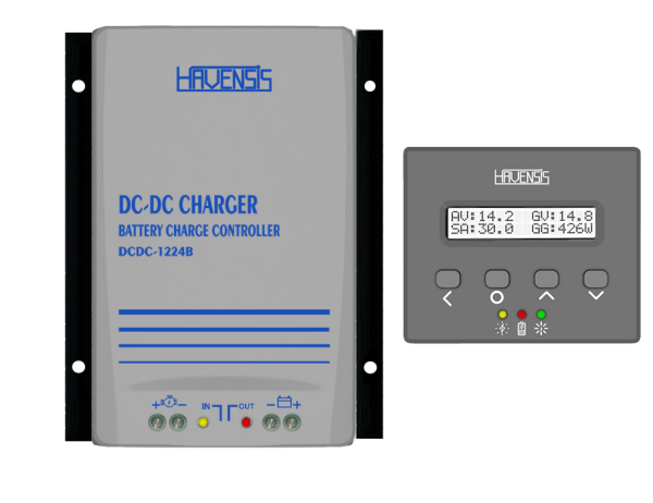 HAVENSİS 30A DC-DC AKÜ ŞARJ CİHAZI +EKRAN