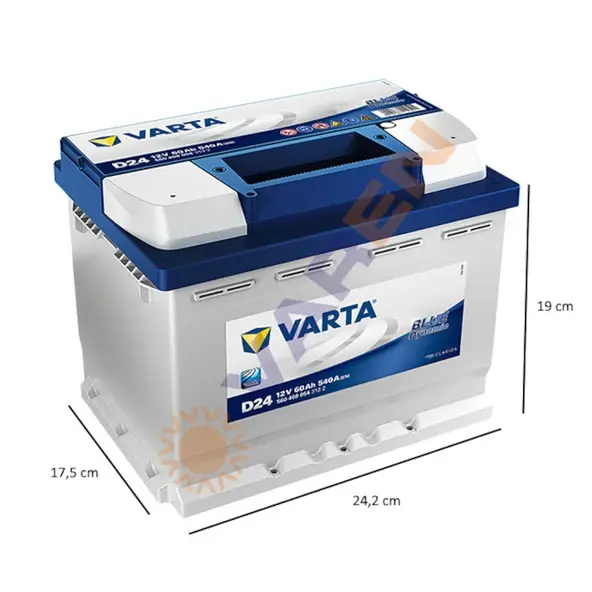 VARTA 12V60AH AKÜ(BLUE DYNAMIC)