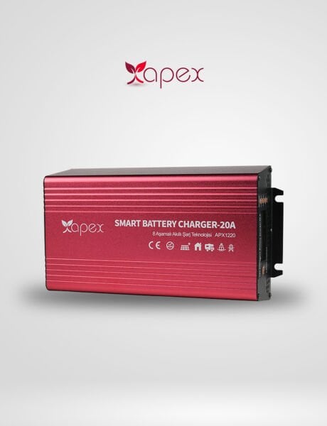 APEX 12V20A AKÜ ŞARJ CİHAZI 1220(YENİ NESİL)