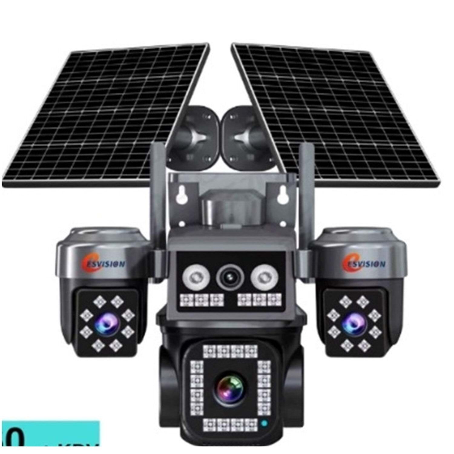 ESVISION ES-5704 4G SOLAR KAMERA 8MP 4LENS
