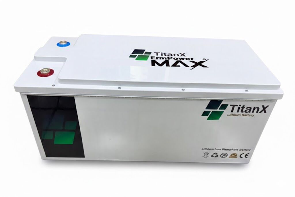 ERM POWER MAX-TİTANX 12.8V 300AH LİFEPO4 AKÜ