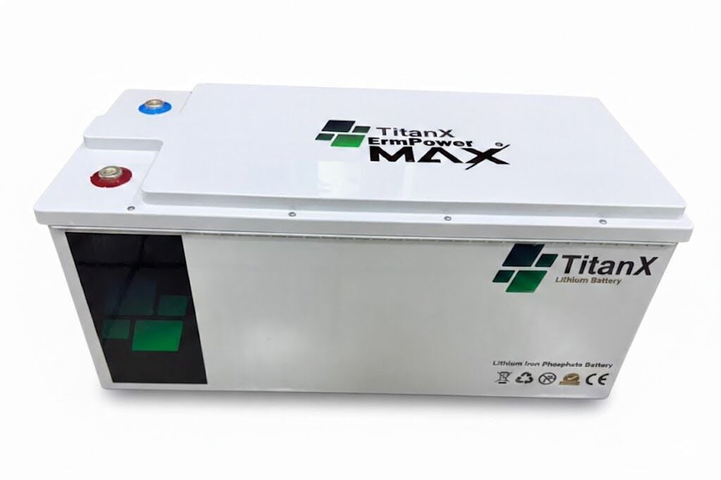 ERM POWER MAX-TİTANX 12.8V 300AH LİFEPO4 AKÜ
