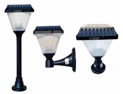 ZRP 1.8W SOLARLI BAHÇE ARMATÜRÜ