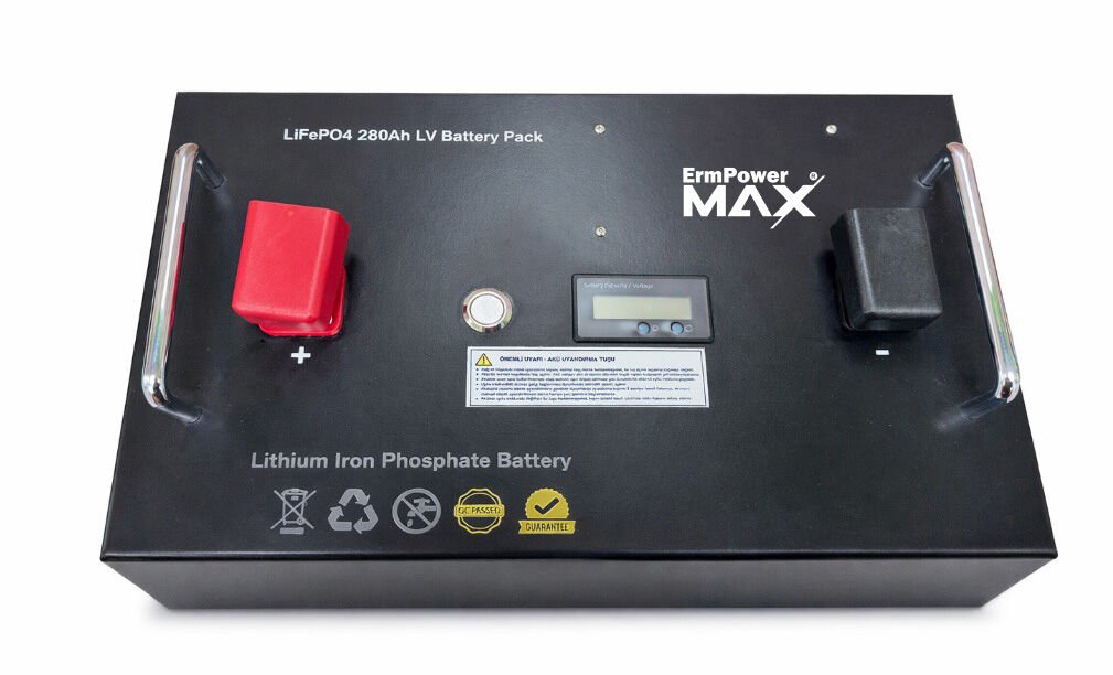 ERM POWER MAX-TİTANX 25.6V 280AH LİFEPO4 AKÜ