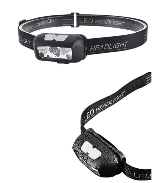 HEADLAMP HS-43 ŞARJLI SENSÖRLÜ KAFA LAMBASI