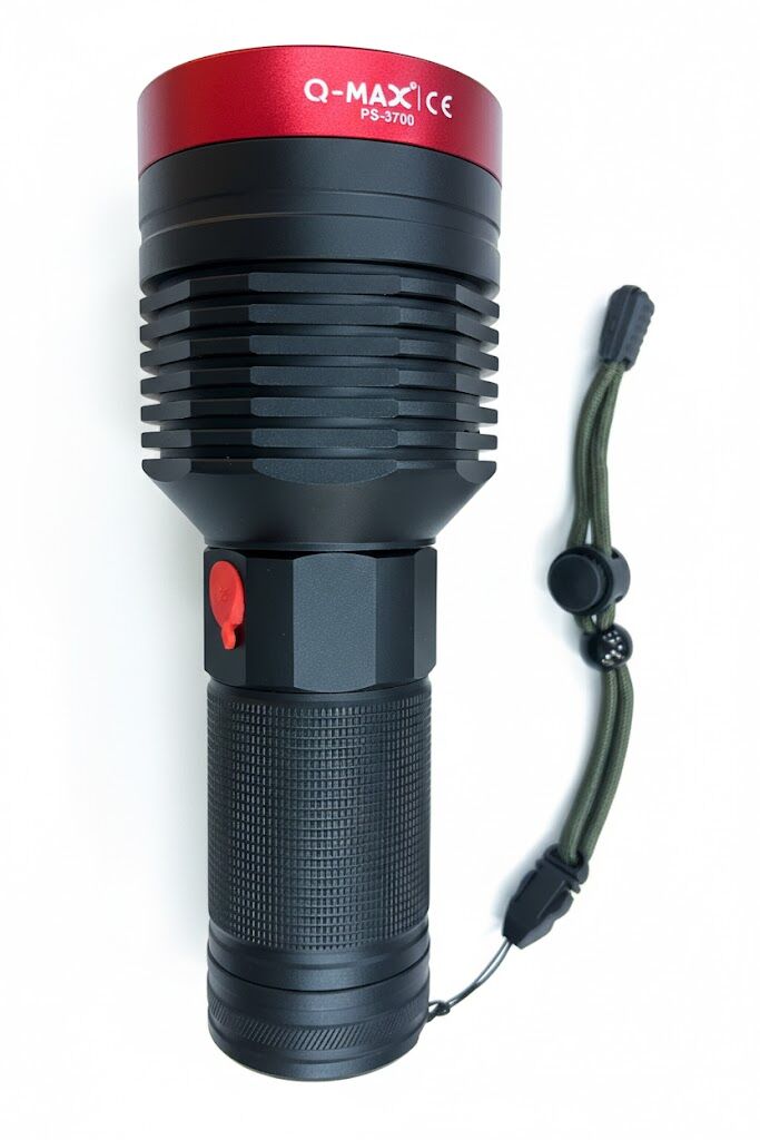 Q-MAX PS-3700 ŞARJLI PROFESYONEL AVCI EL FENERİ