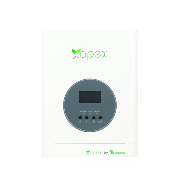 APEX 5.5KMH 5000W HİGH VOLTAGE 48V 100A MPPT TAM SİNÜS AKILLI İNVERTER