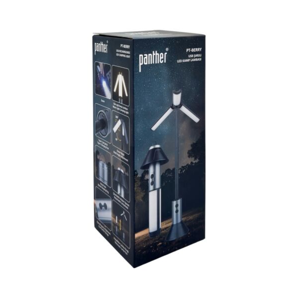 PANTHER PT-BERRY USB ŞARJLI KAMP LAMBASI