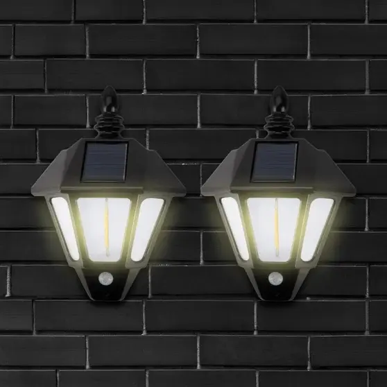 PANTHER PT-2981 2Lİ SOLAR DUVAR LAMBASI