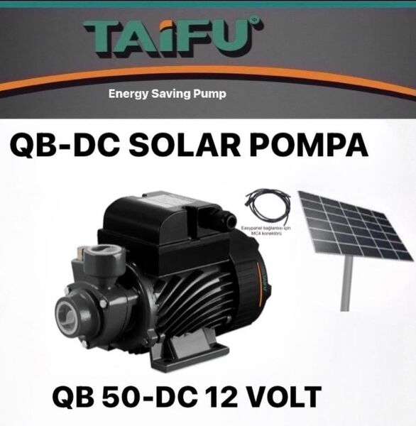 12V TAİFU DC SOLAR POMPA