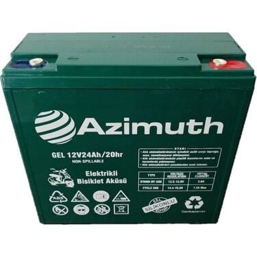 AZİMUTH 12V24AH JEL AKÜ
