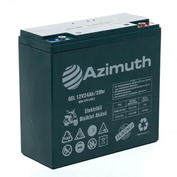 AZİMUTH 12V24AH JEL AKÜ