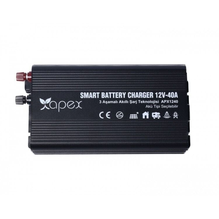 APEX 12V40A SMART AKÜ ŞARJ CİHAZI APX1240